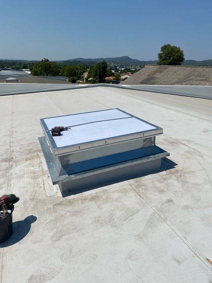 Coiffante 140*140 installé en toiture